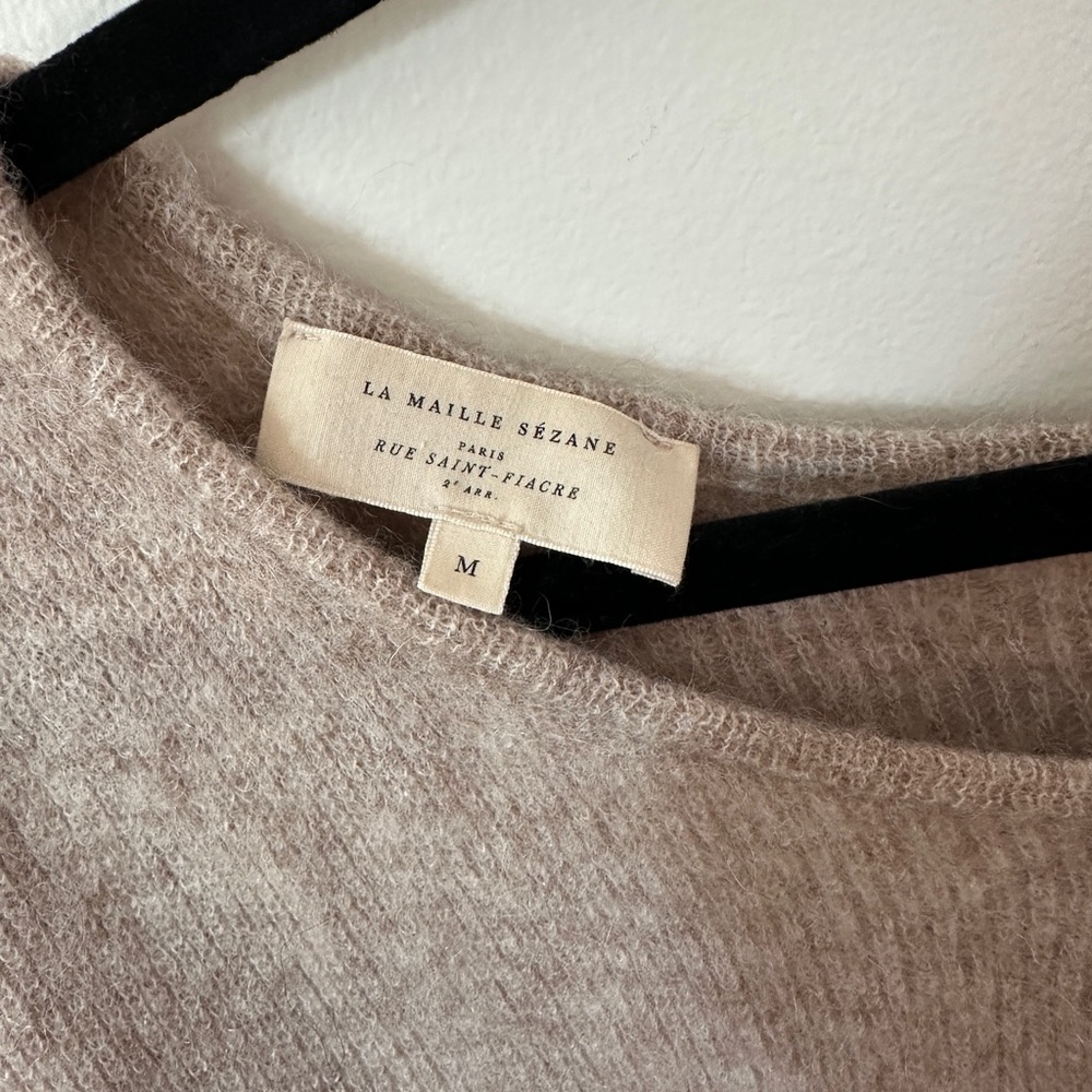 Seźane gaspard cardigan // light beige - Picture 2 of 3